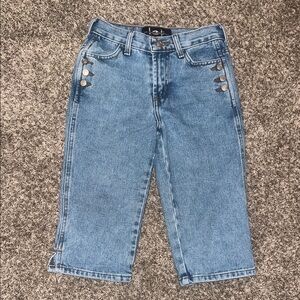 lei Blue Kids Capri Pants